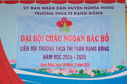 ĐẠI HỘI CHÁU NGOAN BÁC HỒ
