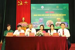 Sở Giáo dục và Đào tạo Nam Định phối hợp  với Học viện Nông nghiệp Việt Nam tổ chức Hội thảo “Hành trình khởi nghiệp từ trung học phổ thông” năm 2024